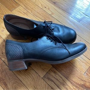 Dansko Louise Oxfords Black Leather EU 40 (US 9.5-10)